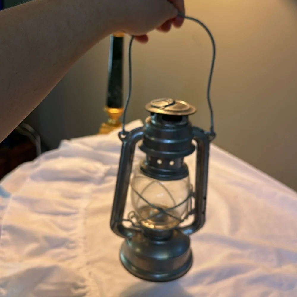 Vintage Silver Lantern